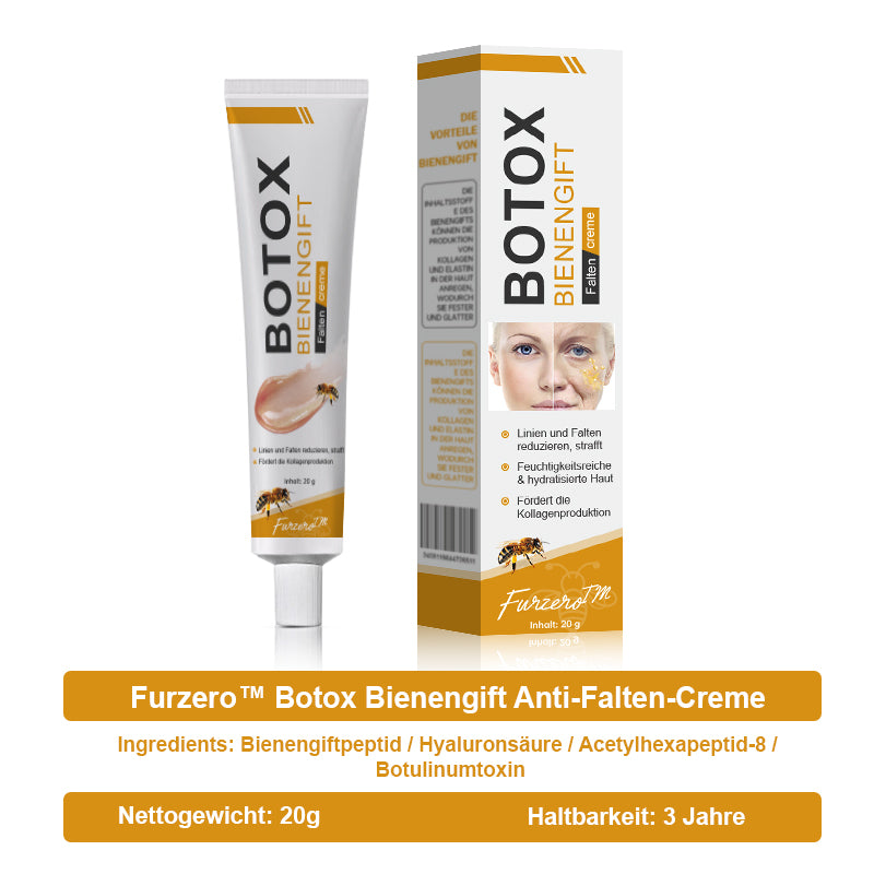 🔥🔥Letzter Tag der Aktion: 70 % Rabatt - ✨Furzero™ Botox Bienenvenom Faltenentfernungscreme